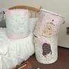 Cartoon Toys Storage Basket Space-Saving Dirty Clothes Basket Cute Laundry Hamper  Dormitory