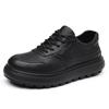 Herbst und Winter neue Herren Freizeitschuhe Leder atmungsaktiv vielseitige Schuhe Plateau Herren Lederschuhe Herrenschuhe