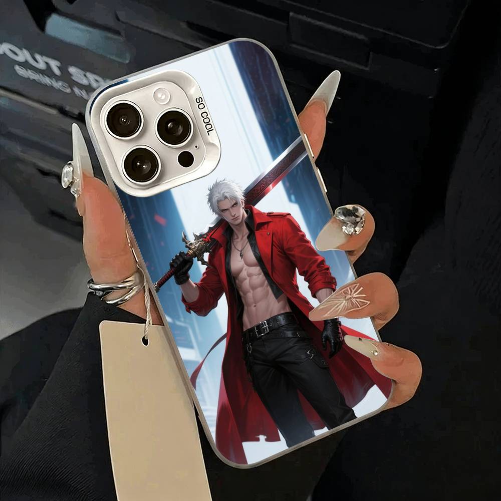 

D- Dante Devil May C-Cry 2- -DMC2 Phone Case For IPhone 17 Air 16 15 14 13 12 11 Pro Max White Sliver Hard Cover iPhone16SE4