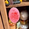 Cute Cartoon Pendant Keychain Harajuku Transparent Oval Earphone Storage Bag Portable Data Line Organizer Pouch