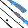 Ultralight Carbon Fishing Rod Protable Telescopic Sea Pole Fishers Tackle Blue Handle 1.2m