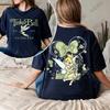 Retro    Tinker Bell 1953 Neverland Peter Pan Magical Print WoUnisex Cotton Tshirt Summer Short Sleeve Tees Casual Couple Top