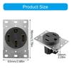 Powerful RM 50DF 50A NEMA 14 50R Outlet Industrial Socket Gold Plated Connectors Commercial Receptacle