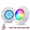 AC12V 12W 18W 25W 35W 45W IP68 Wasserdichte Lampe LED Unterwasser Schwimmbadleuchten RGB Farbwechselnd Warmweiß/Kühlweiß
