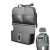 Backseat Organizer Car Seat Storage Organizer Anti-kick Pad Protector for Vehicles Auto Backseat Storage Bag with Folding Food
