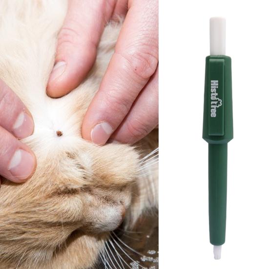 Flea Clip Ergonomics Handle Solid Convenient Safe Simple Operation Removing Ticks Lightweight Pack