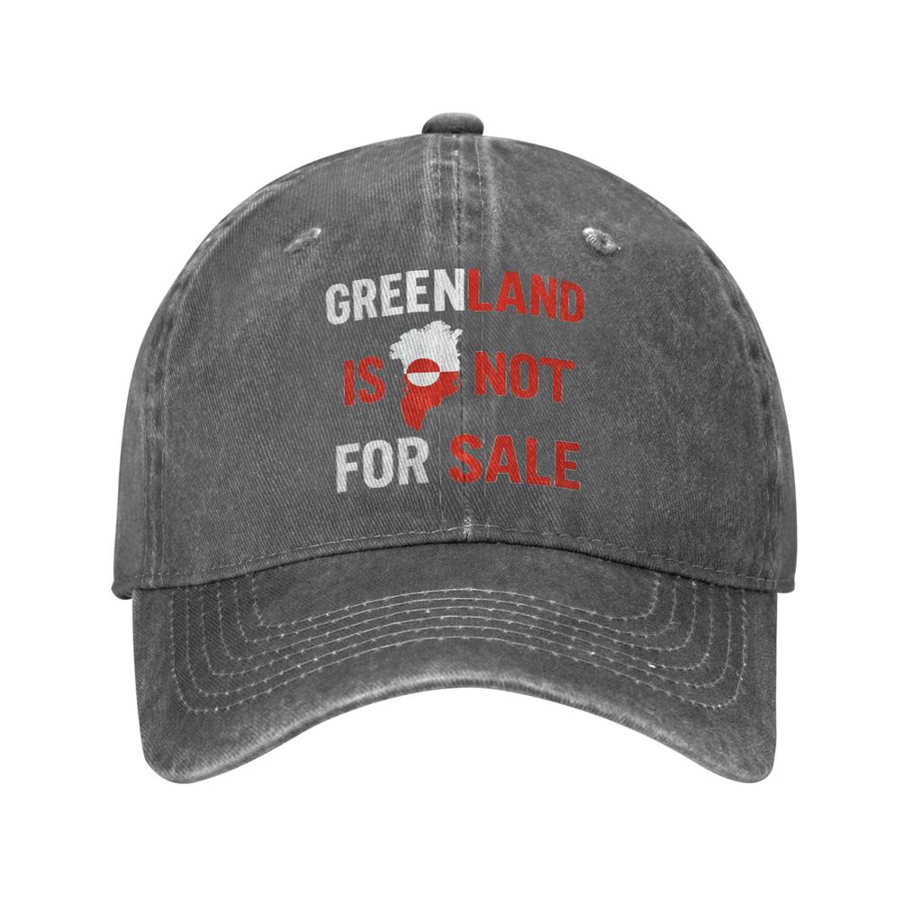 Greenland Is Not For Sale  Trucker Hats Outfit For Unisex Baseball Caps  Vintage Wear Sun Caps Adjustable