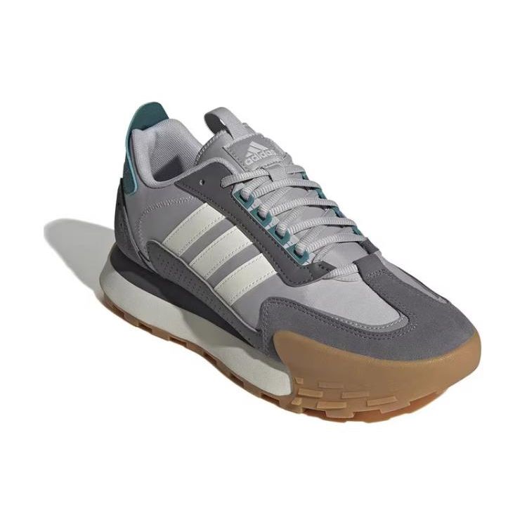 Adidas Comfortable Versatile Lightweight Non-Slip Breathable Low-Top Casual Running Shoes Unisex Sneakers White Gray IG1884