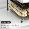 Shimomura Kihan Toaster Rack, 2-Tier, Over-the-Microwave Rack, Made In Japan, 32.5 X 26 X 11 Cm, Black, 33897, Tsubame-Sanjo
