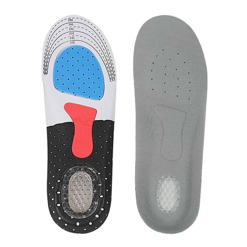 1 Pair Orthotic Support Insoles, Shock Absorption Gel Pad