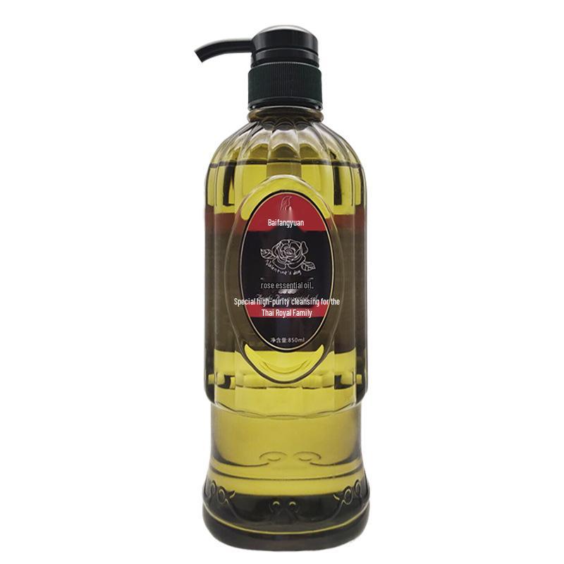 Rose Rinse-Free Body Massage Oil for Full-Body Moisturizing and Gua Sha Spa Treatment