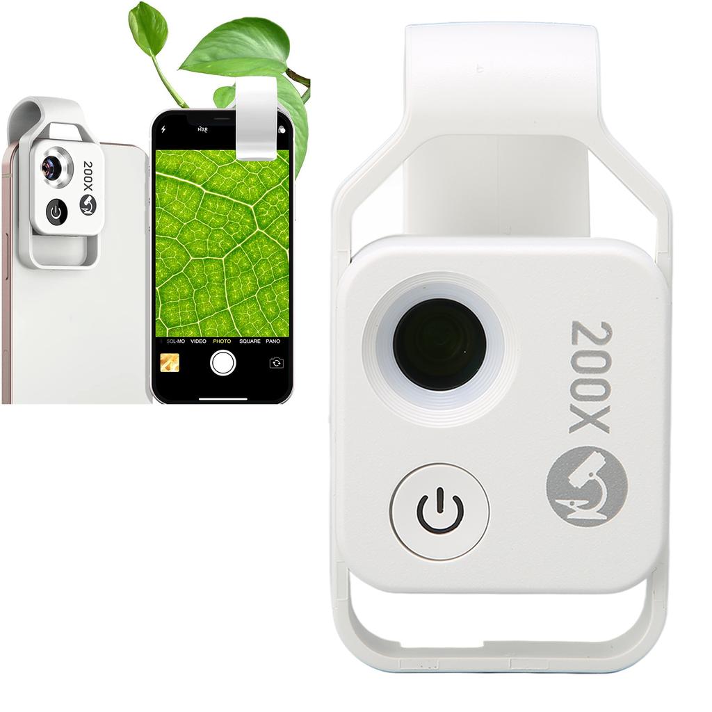 200X Lente de Telefone com Lente CPL Clipe para Telefone para Andriod