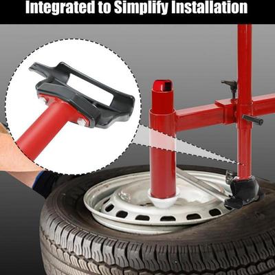 Manual Tire Changer Duck Head Adapter Kit with Duck Head Tire Changer Carbon Steel Professional Sturdy Fit Most Car Tires