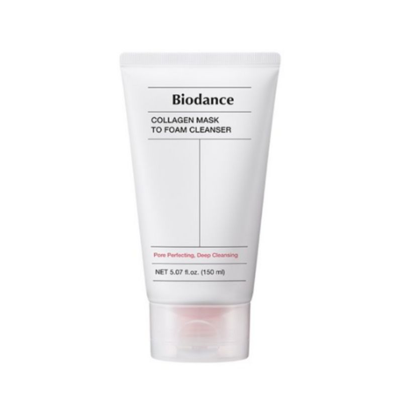 BIODANCE Collagen Pack to Foam Cleanser 150ml – 2-in-1 Deep Cleansing & Hydrating Facial Cleanser