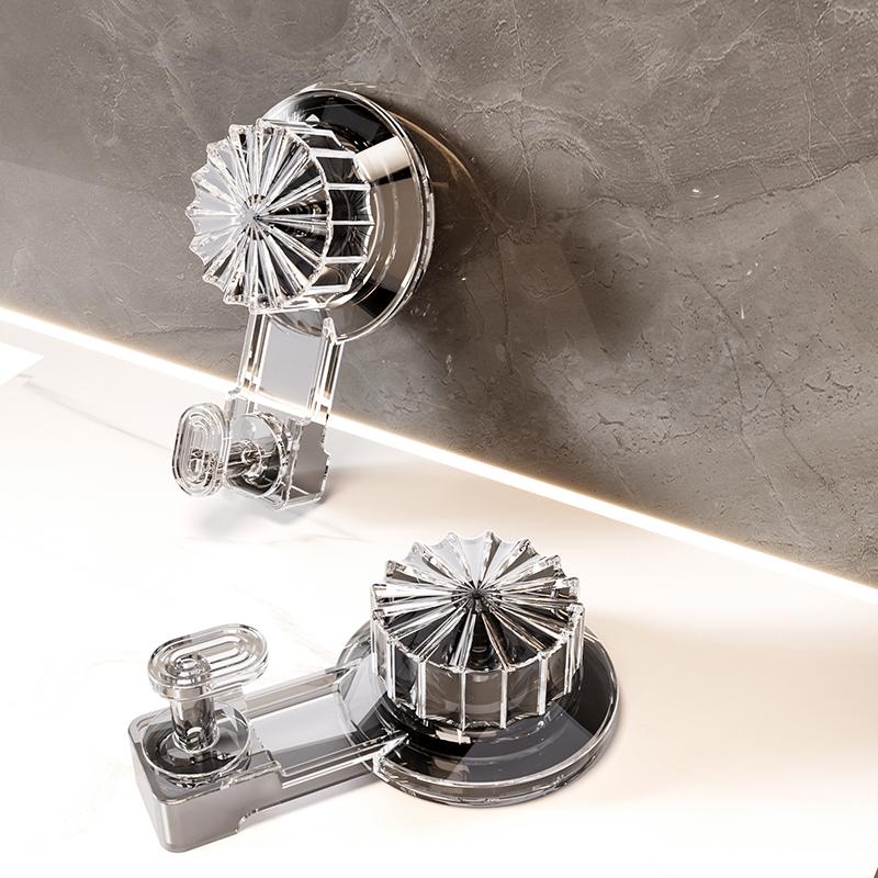 2PCS New Suction Cup Hooks Strong Wall Sucker Vacuum Non-punching Traceless Hooks High Quality Kitchen Bathroom Wall Hook