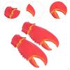 Lobster Claw Gloves Giant Latex Funny Paw for Game Festival Pretend Play