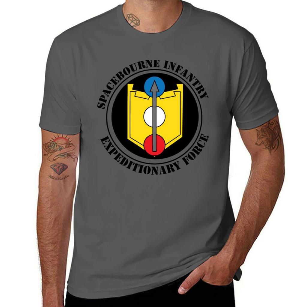 United States Of America Space Defense Forces Spacebourne Infantry Expeditionary Forcetshi Tshirt Plus Size Nonshrink Tshirt