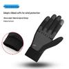 Winter Touchscreen Cycling Gloves: Full Finger, Fleece-Lined, Windproof for Men and Women