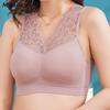 Women's Plus Size Beautiful Back Underwear Women's Bra Tube Top Without Steel Ring Chest Wrap Vest