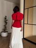 Elegant Light Luxury Long Sleeve Autumn Evening Gown 2025