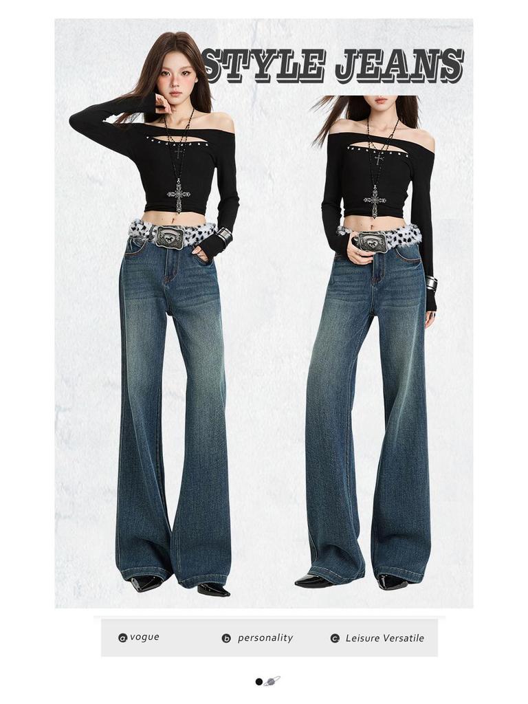 2025 Retro Summer Slimming Flared Women's Jeans