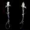 1 Pair White Bride Hairpin Stylish Wedding Headdress French Style Bridal Hair Clip  Hair Accessories