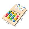 Montessori Double-sided Move Game Teaching Aids Thinking Logic Training Intelligence Development Puzzle Early Education Toys