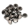 200 Sets Double Cap Rivet Round Stud Nail Iron Jeans Button Leather Shoes Bags Clothes 10x10mm