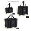 Insulated Woven Film Outdoor Ice Pack Lunch Bag - Large Capacity, Portable with Cold Preservation