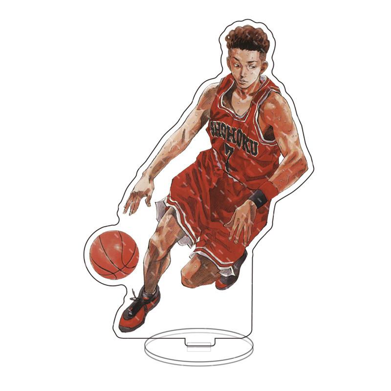 Anime Slam Dunk Acrylic Stand Figure Kaede Rukawa Sakuragi Hanamichi Desktop Standing Plate Decoration Men Model Toy Fans