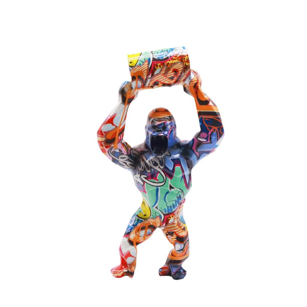 New Best Large-sized Orangutan Ornaments Home Creative Design Resin Crafts Living Room Entrance Tabletop Animal Decorations