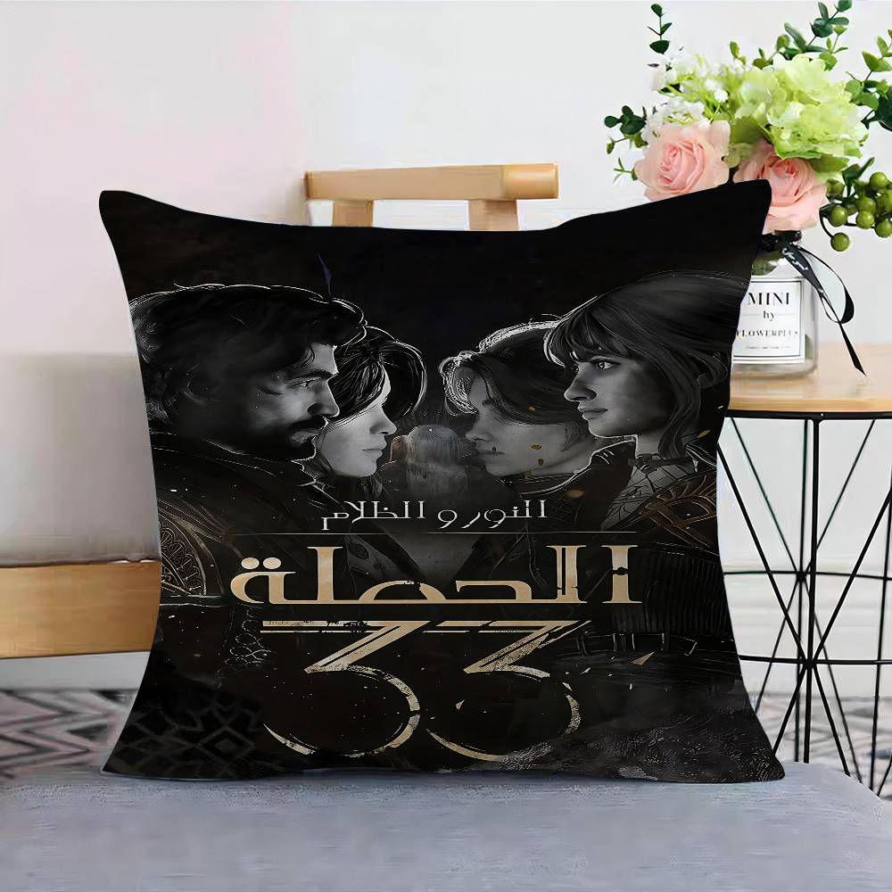 

Game C-Clair O-Obscur E-Expedition 33 Pillow Cover For Bedroom Room And Living Room Sofa Decorative Cushion Cover 30cmx30cm