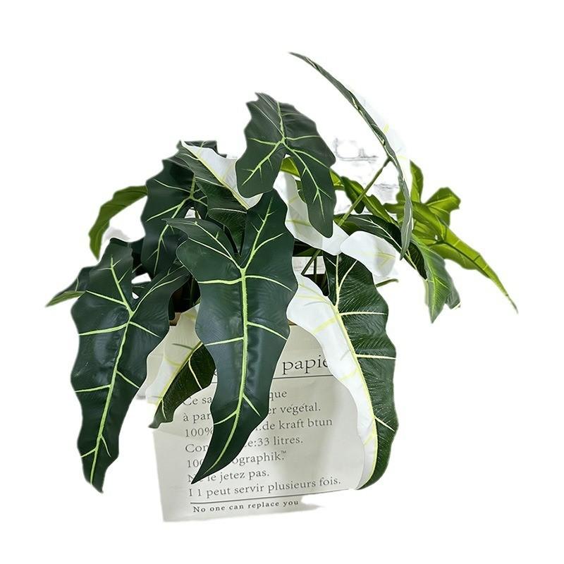 Alocasia Simulated Plant Odora Mall Hotel Courtyard Green Decoration Plant