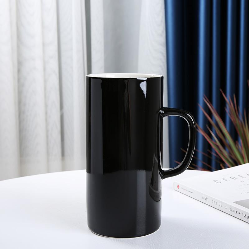 Large Capacity 1200ml Ceramic Coffee Mug with Handle Extra Big Jumbo Tea Water Cup for Office and Home Drinking Glass Beer Mug