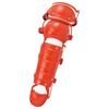 SSK Youth Softball Shin Guards CSLJ110C Red X White (SSK) (2010)