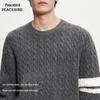 PEACEBIRD MEN Loose Fit Round Neck Pullover Sweater