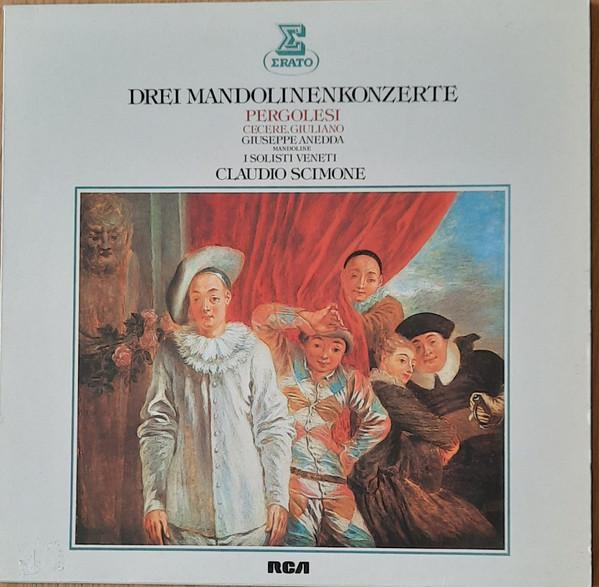 

LP Record GIOVANNI BATTISTA PERGOLESI CARLO Drei Mandolinenkonzerte ZL30565 Erato 1977 Germany Classical Used