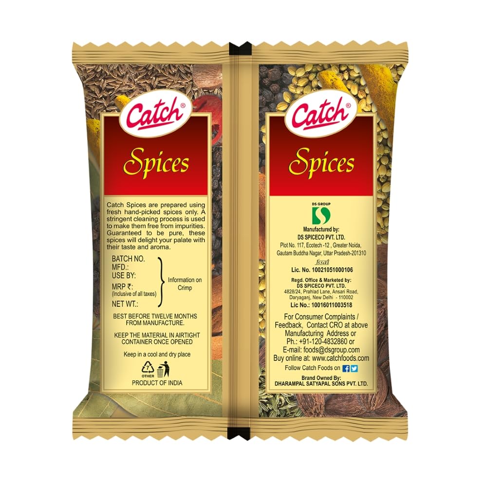 Catch Big Cardamom Whole 50 g Premium Badi Elaichi Spice for Cooking Aromatic Dishes and Flavorful Cuisine