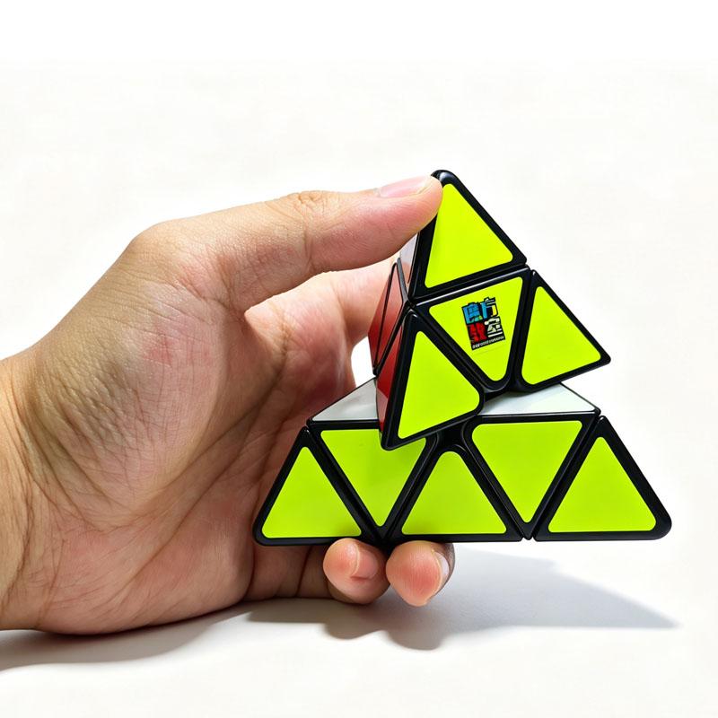 Pyraminx Speed Cube Pyramid Puzzle 3X3X3 Magic Triangle Brain Teaser Toys IQ Challenge Educational Gifts For Children Adults