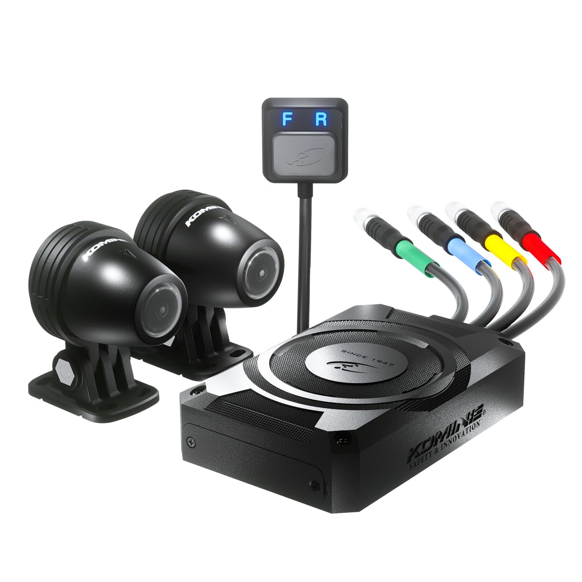 

Мотоциклетный видеорегистратор Komine KK-903, Черный/Свободный чёрный