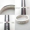[Used] TIFFANY 925 1837 Narrow Ring / Size 9 / j14-9