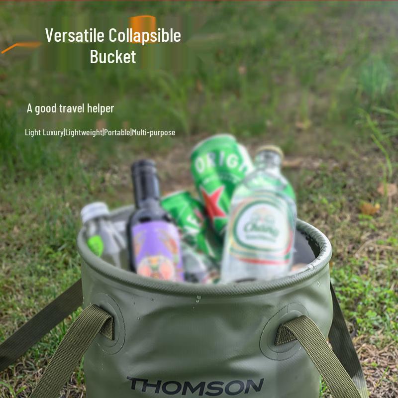 THOMSON Outdoor Portable Folding Water Bucket