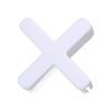 10pcs Accessoires de Cloison de Tiroir DIY Combinaison Séparateur Croisé Boucle d'Extension Clip de Fixation Chaussette Maquillage Organisateur de Meuble