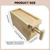 Wooden Bellows for Tea, Air , Traditional Chinese, with Pipe, Hand-operated, Fireplace, Tea