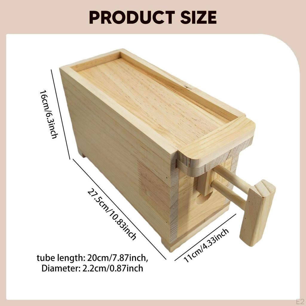 Wooden Bellows for Tea, Air , Traditional Chinese, with Pipe, Hand-operated, Fireplace, Tea