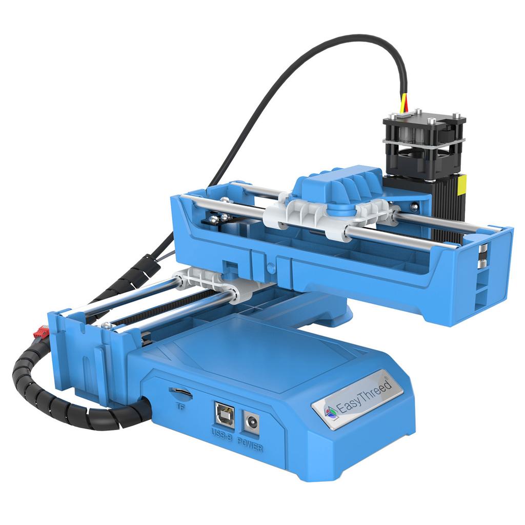 Easythreed ETLR002 Mini gravator laser 2W Blue Laser Power APP Control fără fir Conexiune BT și USB