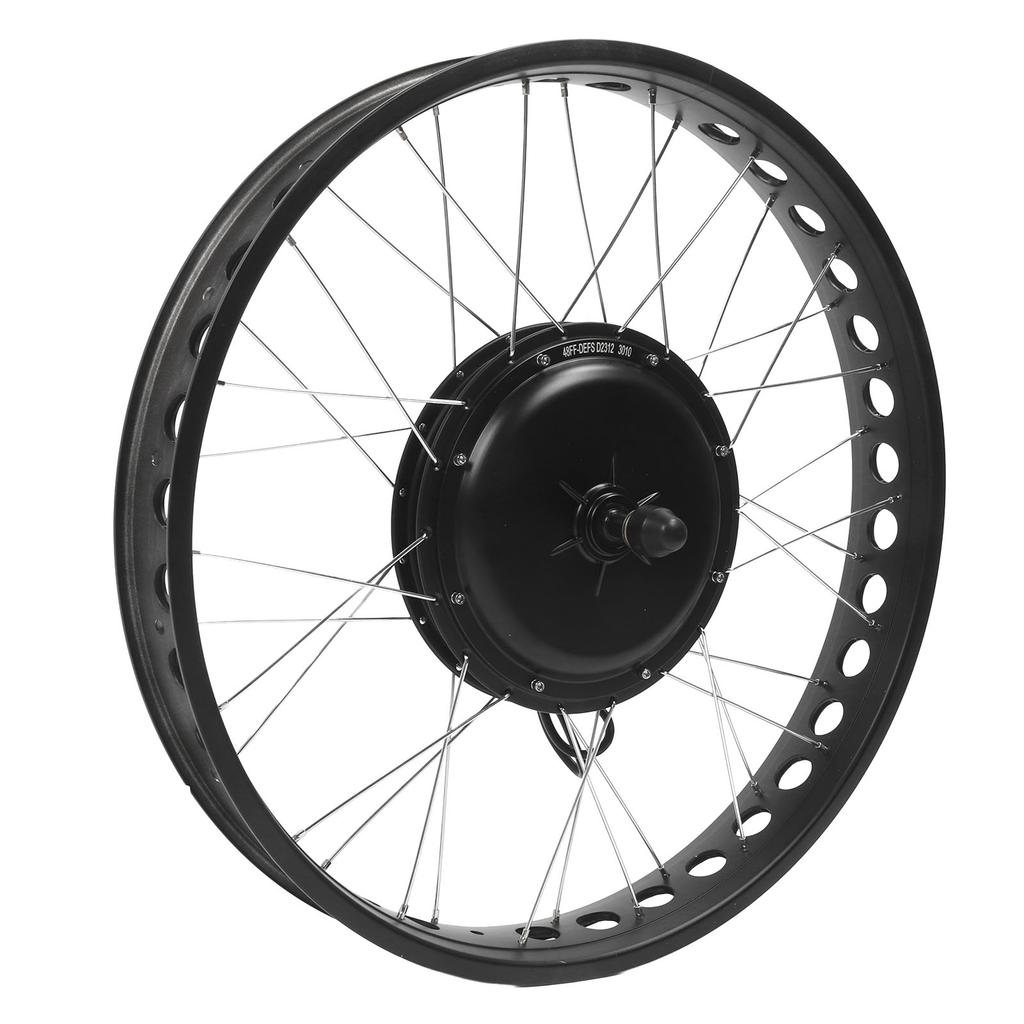 Electric Bike Conversion Kit with Color Screen Waterproof 48V 1000W 26inch Front Wheel Electric