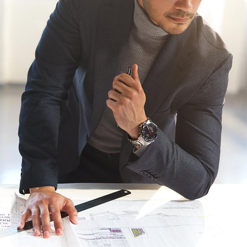 TISSOT T SPORT Collection Quartz Movement Men's Watches Watch 47.5mm Black Dial Titanium Watch Case T121.420.44.051.00