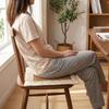 Breathable Rattan Weaving Seat Cushion Thickened Chair Pad Simple Modern Tatami Pad  Office