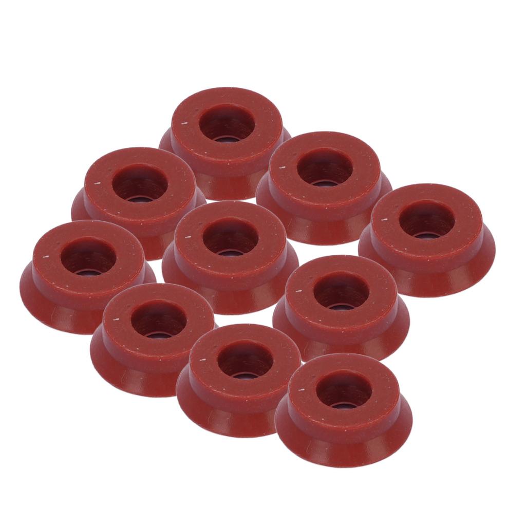 10 stk Kaffemaskin Lekkasjesikre Tetninger Vanntette Silikonpakninger Kaffetrakter Tilbehør